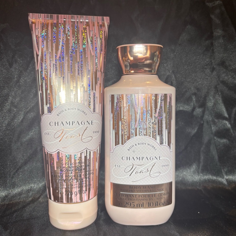Champagne Toast Body Wash & Lotion